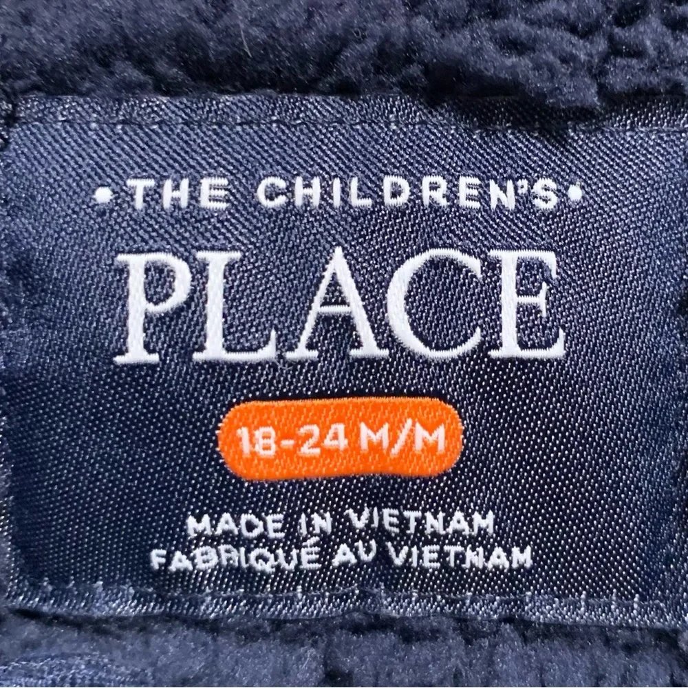 The Children’s Place Boys Varsity Jacket/ Coat size 18-24 Months